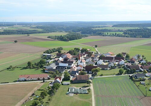 Luftbild Großnottersdorf