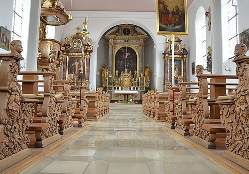 Innenraum Kirche Großnottersdorf