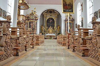 Innenraum Kirche Großnottersdorf